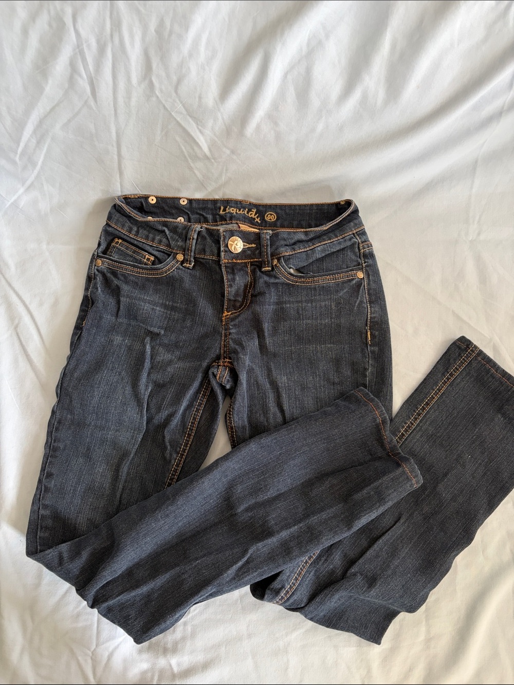 Vintage Low Waisted Skinny Jeans